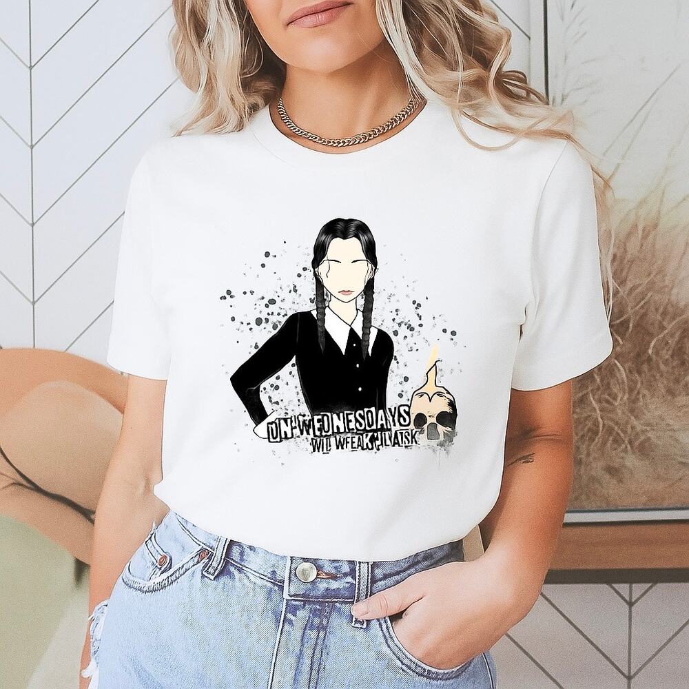 Spooky Vibes Graphic T-Shirt - On Wednesdays We Wear Black